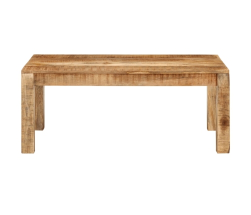 Mesa de centro de madera maciza mango 100x55x40 cm