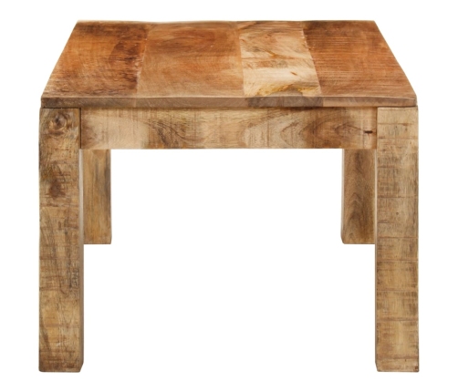 Mesa de centro de madera maciza mango 100x55x40 cm