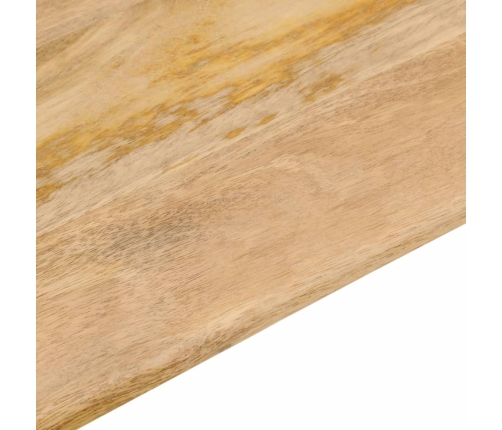 Mesa de comedor madera maciza de mango 112x52x76 cm