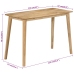 Mesa de comedor madera maciza de mango 112x52x76 cm