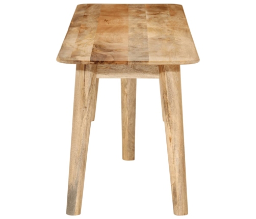 Banco de madera maciza de mango 160x40x45 cm