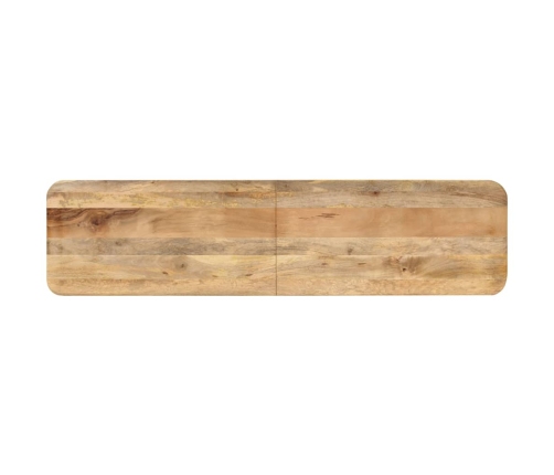 Banco de madera maciza de mango 160x40x45 cm