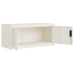 Armario archivador acero blanco 90x40x130 cm