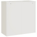 Armario archivador acero blanco 90x40x130 cm