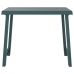 vidaXL Mesa de camping con aspecto de madera PP verde 79x56x64 cm