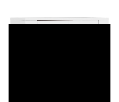 vidaXL Muebles para TV de pared 2 uds blanco 57x34,5x40 cm