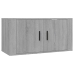 Muebles para TV de pared 2 uds gris Sonoma 80x34,5x40 cm