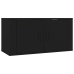 Muebles para TV de pared 3 uds negro 80x34,5x40 cm