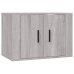 Set de muebles para TV 2 pzas madera contrachapada gris Sonoma