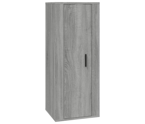 Set de muebles para TV 2 pzas madera contrachapada gris Sonoma