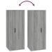 Set de muebles para TV 5 pzas madera contrachapada gris Sonoma