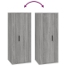 Set de muebles para TV 6 pzas madera contrachapada gris Sonoma