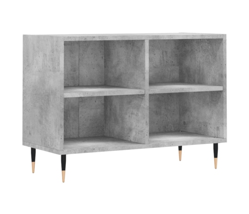 Mueble de TV madera de ingeniería gris hormigón 69,5x30x50 cm