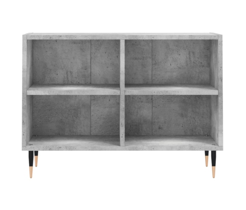 Mueble de TV madera de ingeniería gris hormigón 69,5x30x50 cm