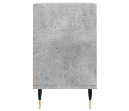 Mueble de TV madera de ingeniería gris hormigón 69,5x30x50 cm