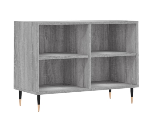 vidaXL Mueble de TV madera de ingeniería gris Sonoma 69,5x30x50 cm