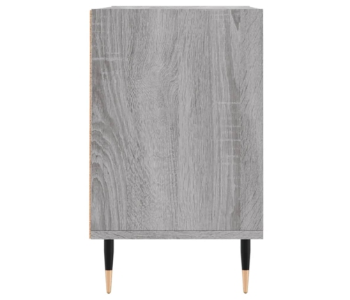 vidaXL Mueble de TV madera de ingeniería gris Sonoma 69,5x30x50 cm