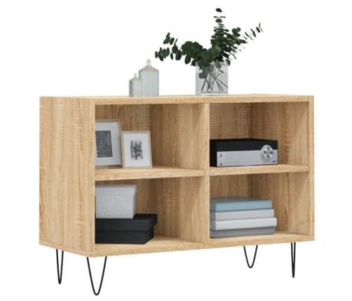 Mueble de TV madera de ingeniería roble Sonoma 69,5x30x50 cm