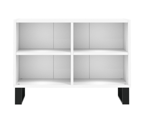 Mueble de TV madera de ingeniería blanco 69,5x30x50 cm