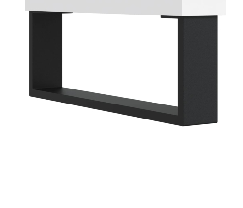 Mueble de TV madera de ingeniería blanco 69,5x30x50 cm