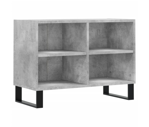 Mueble de TV madera de ingeniería gris hormigón 69,5x30x50 cm