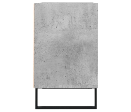 Mueble de TV madera de ingeniería gris hormigón 69,5x30x50 cm