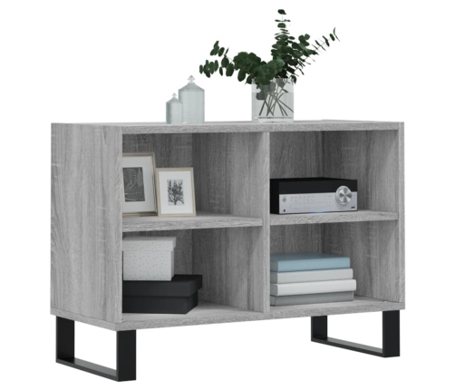 Mueble de TV madera de ingeniería gris Sonoma 69,5x30x50 cm