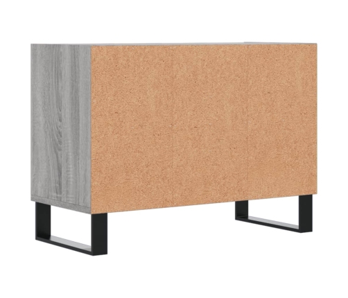 Mueble de TV madera de ingeniería gris Sonoma 69,5x30x50 cm