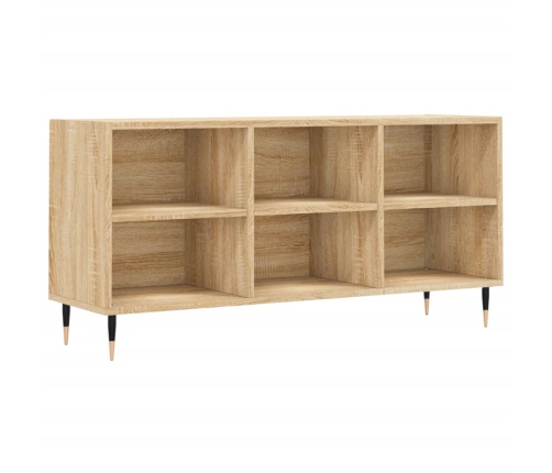 vidaXL Mueble de TV madera de ingeniería roble Sonoma 103,5x30x50 cm