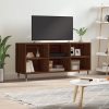 Mueble de TV madera de ingeniería marrón roble 103,5x30x50 cm