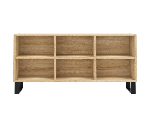 Mueble de TV madera de ingeniería roble Sonoma 103,5x30x50 cm