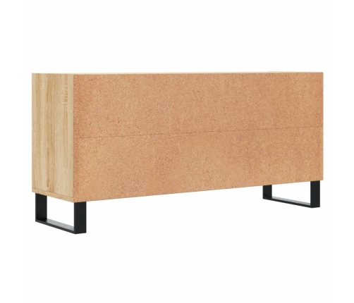 Mueble de TV madera de ingeniería roble Sonoma 103,5x30x50 cm