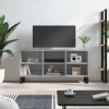 Mueble de TV madera de ingeniería gris Sonoma 103,5x30x50 cm