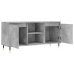 Mueble de TV madera de ingeniería gris hormigón 104x35x50 cm