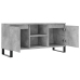 Mueble de TV madera de ingeniería gris hormigón 104x35x50 cm