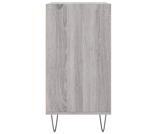 Aparador madera de ingeniería gris Sonoma 57x35x70 cm