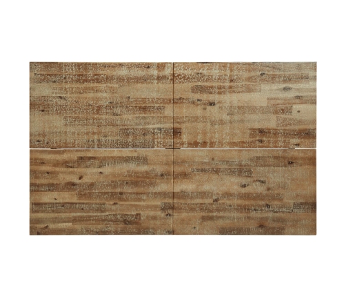 Mesa de comedor madera maciza de acacia 150x90x75 cm