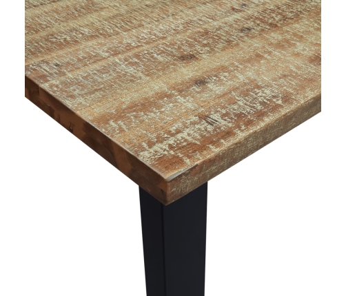 Mesa de comedor madera maciza de acacia 150x90x75 cm