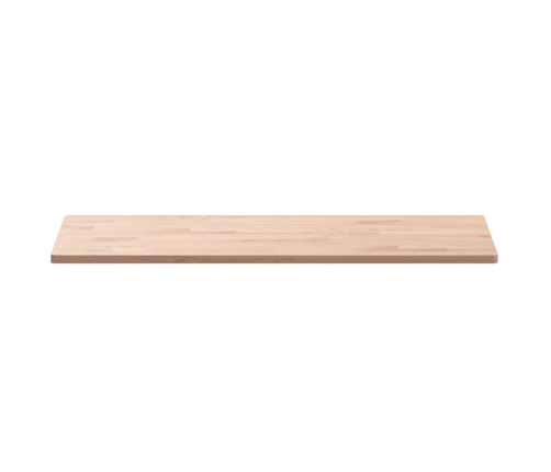 Tablero rectangular de madera maciza de haya 80x40x1,5 cm