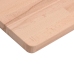 Tablero rectangular de madera maciza de haya 80x40x1,5 cm