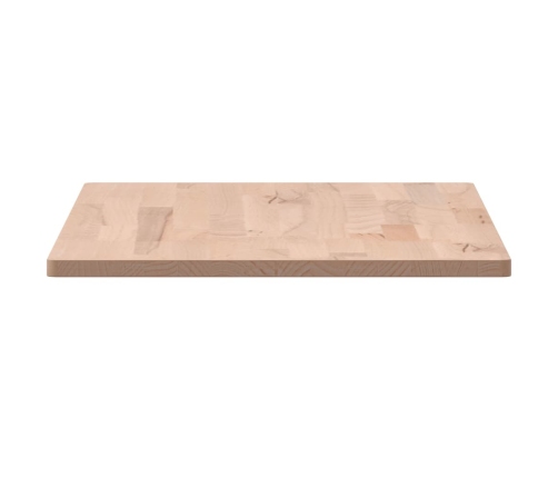 Tablero rectangular de madera maciza de haya 100x50x1,5 cm