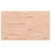 Tablero rectangular de madera maciza de haya 100x60x1,5 cm