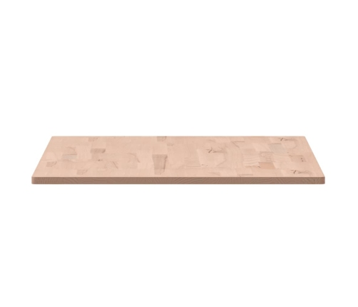 Tablero rectangular de madera maciza de haya 100x60x1,5 cm