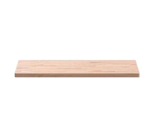 Tablero rectangular de madera maciza de haya 80x40x2,5 cm
