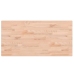 Tablero rectangular de madera maciza de haya 100x50x2,5 cm