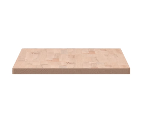 Tablero rectangular de madera maciza de haya 100x50x2,5 cm