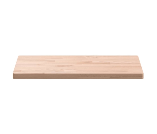 Tablero rectangular de madera maciza de haya 60x40x2,5 cm