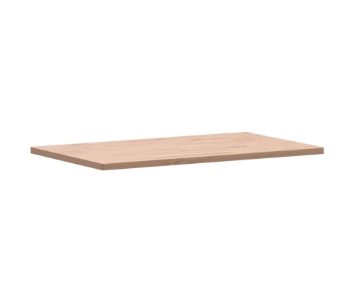 Tablero rectangular de madera maciza de haya 100x60x2,5 cm