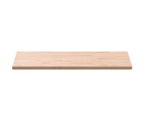 Tablero rectangular de madera maciza de haya 100x60x2,5 cm