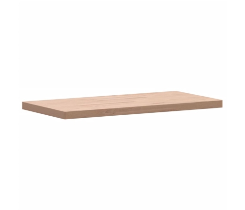 Tablero rectangular de madera maciza de haya 100x50x4 cm